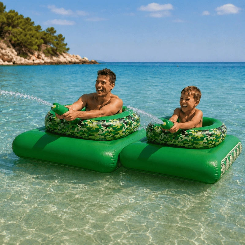 Floaty Tank™ – Inflatable Water Blaster